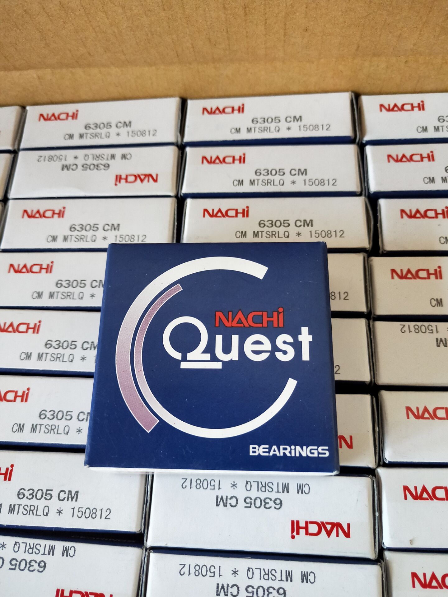Original nachi deep groove ball bearing 6305CM